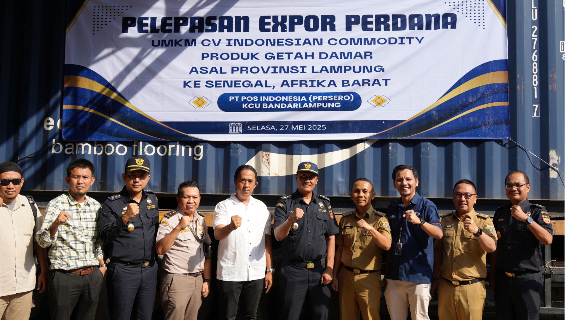 UMKM Lampung Tembus Pasar Internasional, Sejumlah 15 Ton Getah Damar Asal Lampung Berhasil di Ekspor