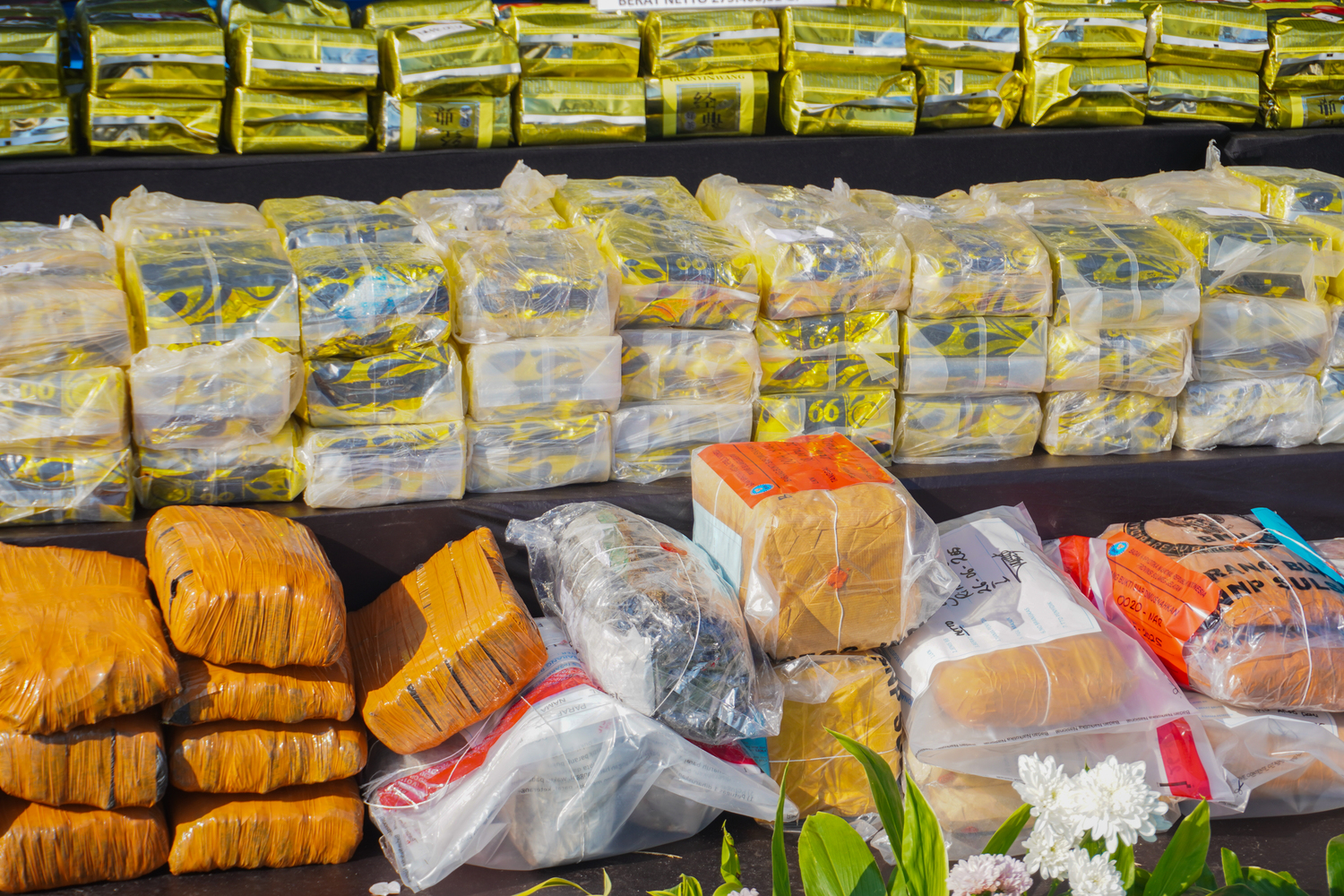 Ratusan Kilogram Barang Bukti Penyalahgunaan Narkotika Dimusnahakan Menggunakan Alat Modern