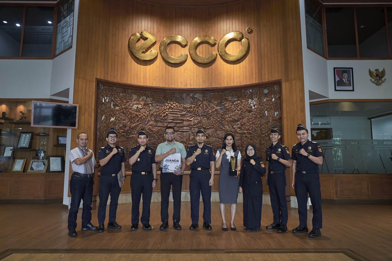 Customs Visit Customer PT Ecco Indonesia