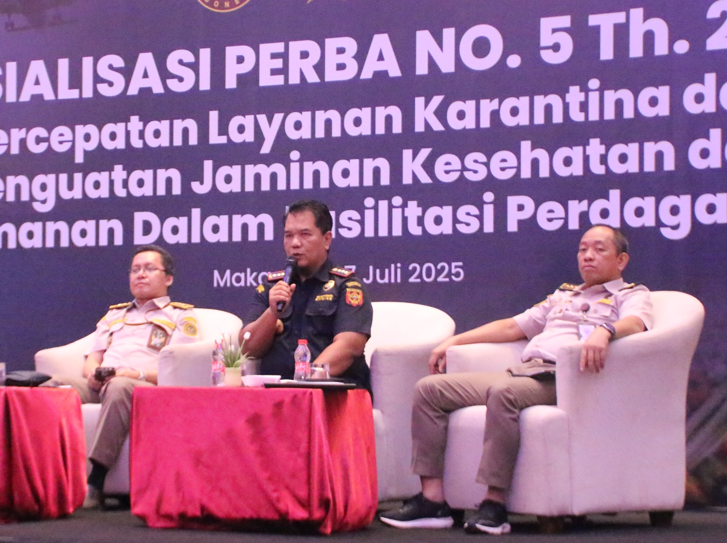 Sosialisasi Peraturan Badan Karantina Indonesia Nomor 5 Tahun 2025