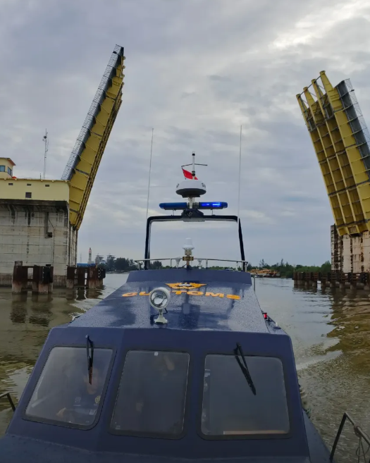 Sisir Perairan Pulau Bangka, Bea Cukai Pangkalpinang Gelar Patroli Laut