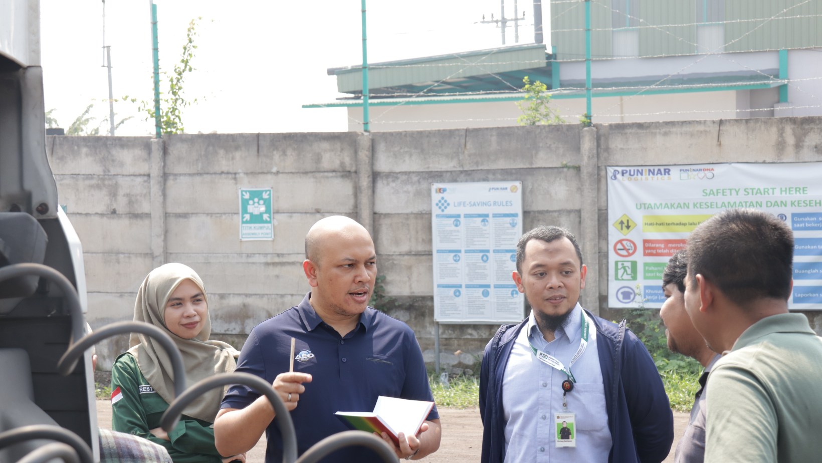 Validasi Kesiapan AEO : Bea Cukai Lakukan Peninjauan Lapangan PT Puninar Jaya