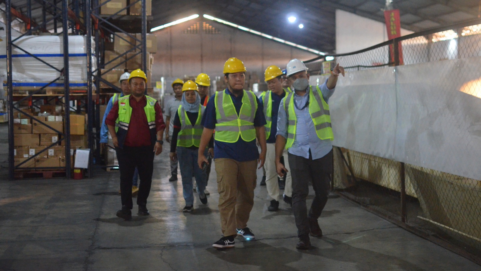 Pastikan Pemenuhan Standar AEO : Bea Cukai Lakukan Site Visit ke PT DSV Transport Indonesia