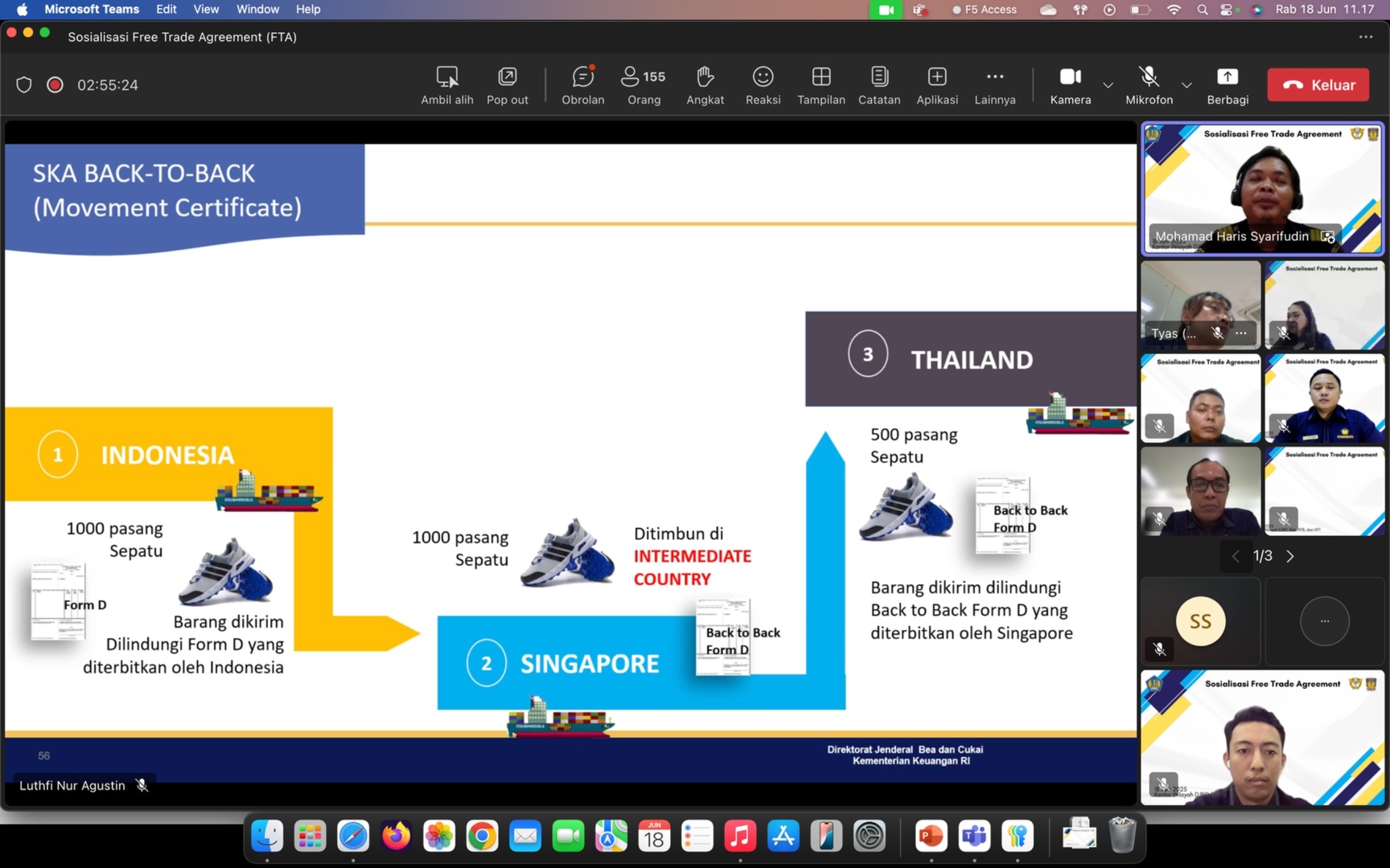 Sosialisasi, Makin Paham FTA, Bisnis Makin Berkembang