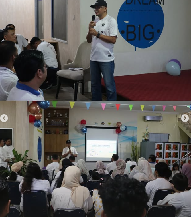 Perkuat Hubungan Sosial antar Pegawai, Bea Cukai Pangkalpinang Laksanakan Family Day