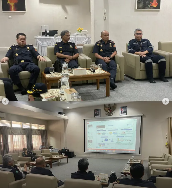 Bea Cukai Pangkalpinang Kunjungi PT Timah dalam Rangka Customs Visit Customer