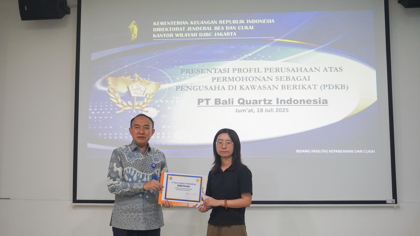 Bea Cukai Kanwil Jakarta Dorong Perekonomian Melalui Pemberian Izin Fasilitas Kawasan Berikat