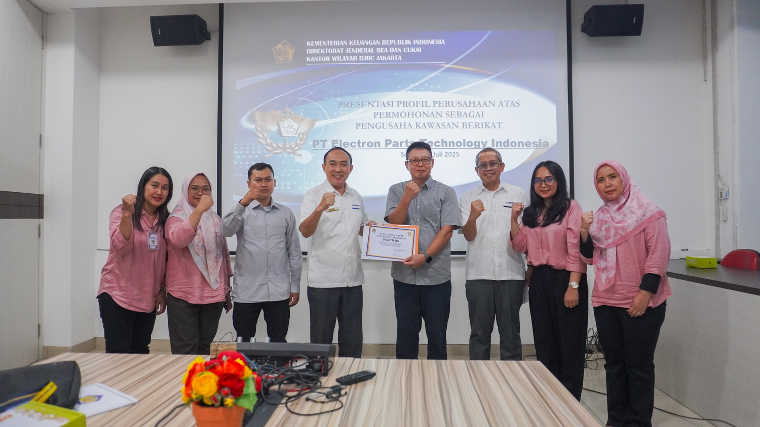 Perusahaan Industri Engsel Khusus Barang Elektronik Ini Kembali Terima Izin Fasilitas Kawasan Berikat