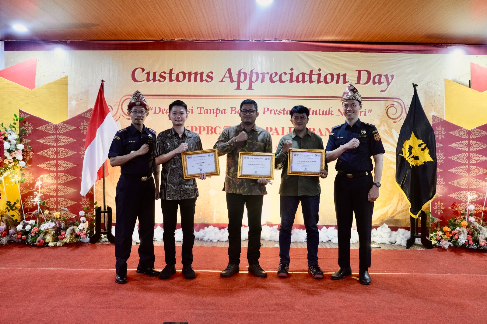Berikan Penghargaan kepada Stakeholder, Bea Cukai Palembang Selenggarakan Customs Appreciation Day