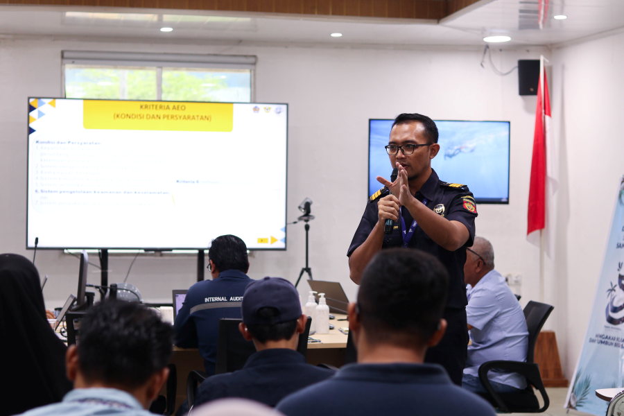 Bea Cukai Tembilahan Perkuat Awareness AEO dan Asistensi Audit Internal di PT Pulau Sambu Guntung