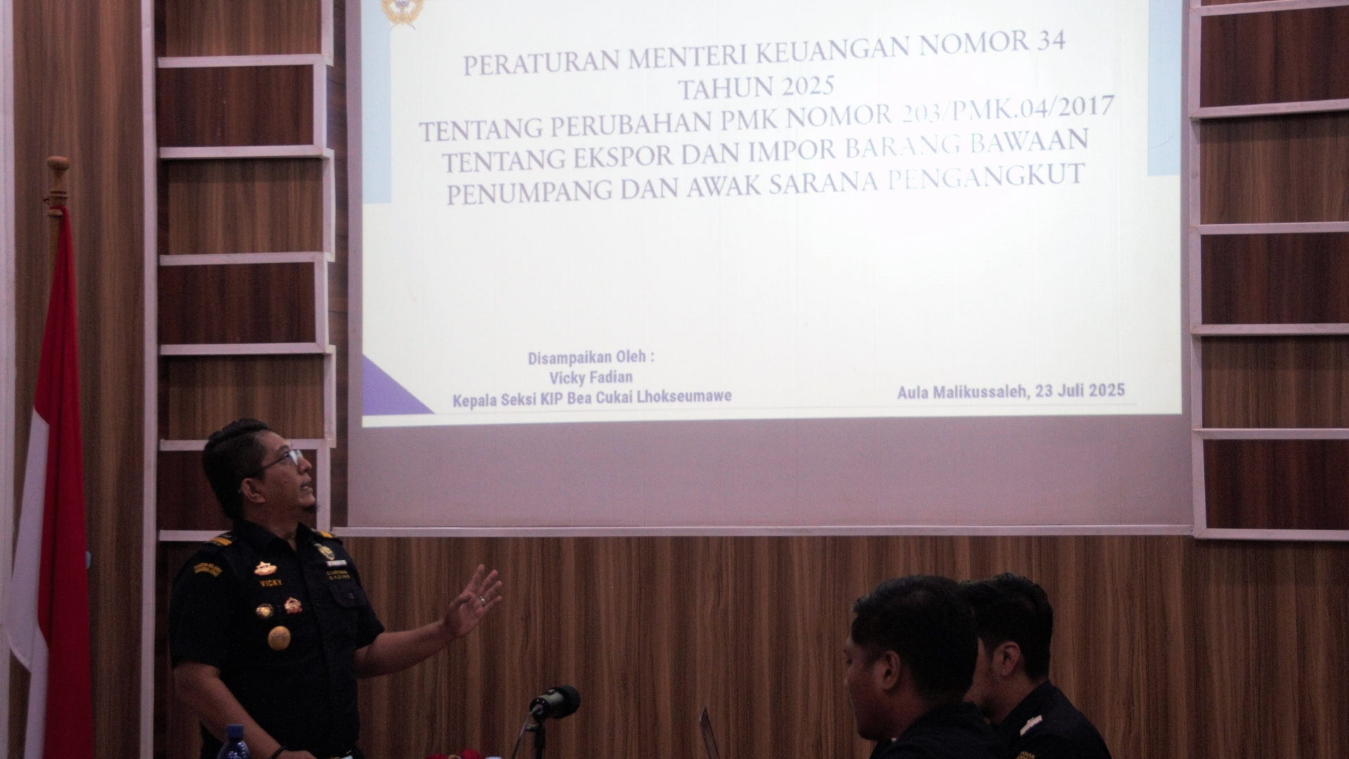 Bea Cukai Lhokseumawe Perkuat Kompetensi Pegawai Hadapi Rencana Dibukanya Rute Pelayaran Internasional