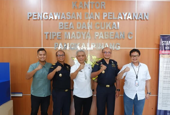 Bea Cukai Pangkalpinang Tingkatkan Sinergi dan Pengawasan Bersama BNNP Babel