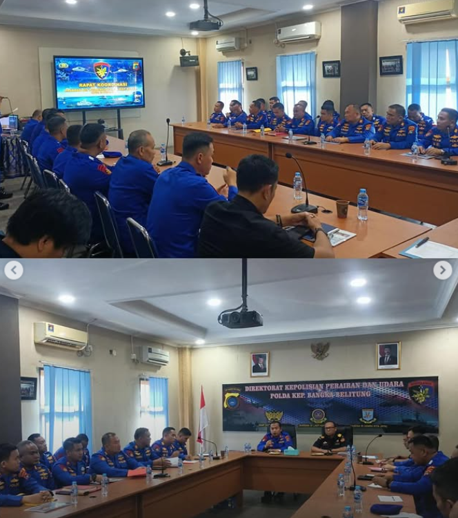 Bea Cukai Pangkalpinang Menjadi Narasumber dalam Rapat Koordinasi DIT POLAIRUD Provinsi Babel