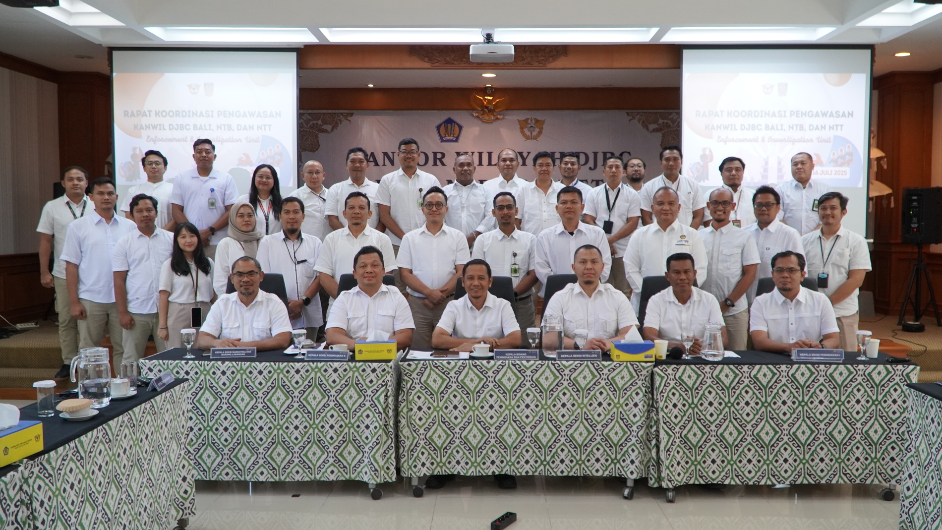 Optimalisasi Pengawasan dengan Rakorwas DJBC Bali, NTB, dan NTT