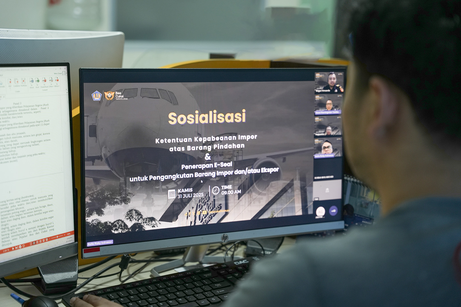 Sosialisasi Ketentuan Baru, Bea Cukai Tanjung Emas Paparkan Aturan Impor Barang Pindahan dan E-Seal