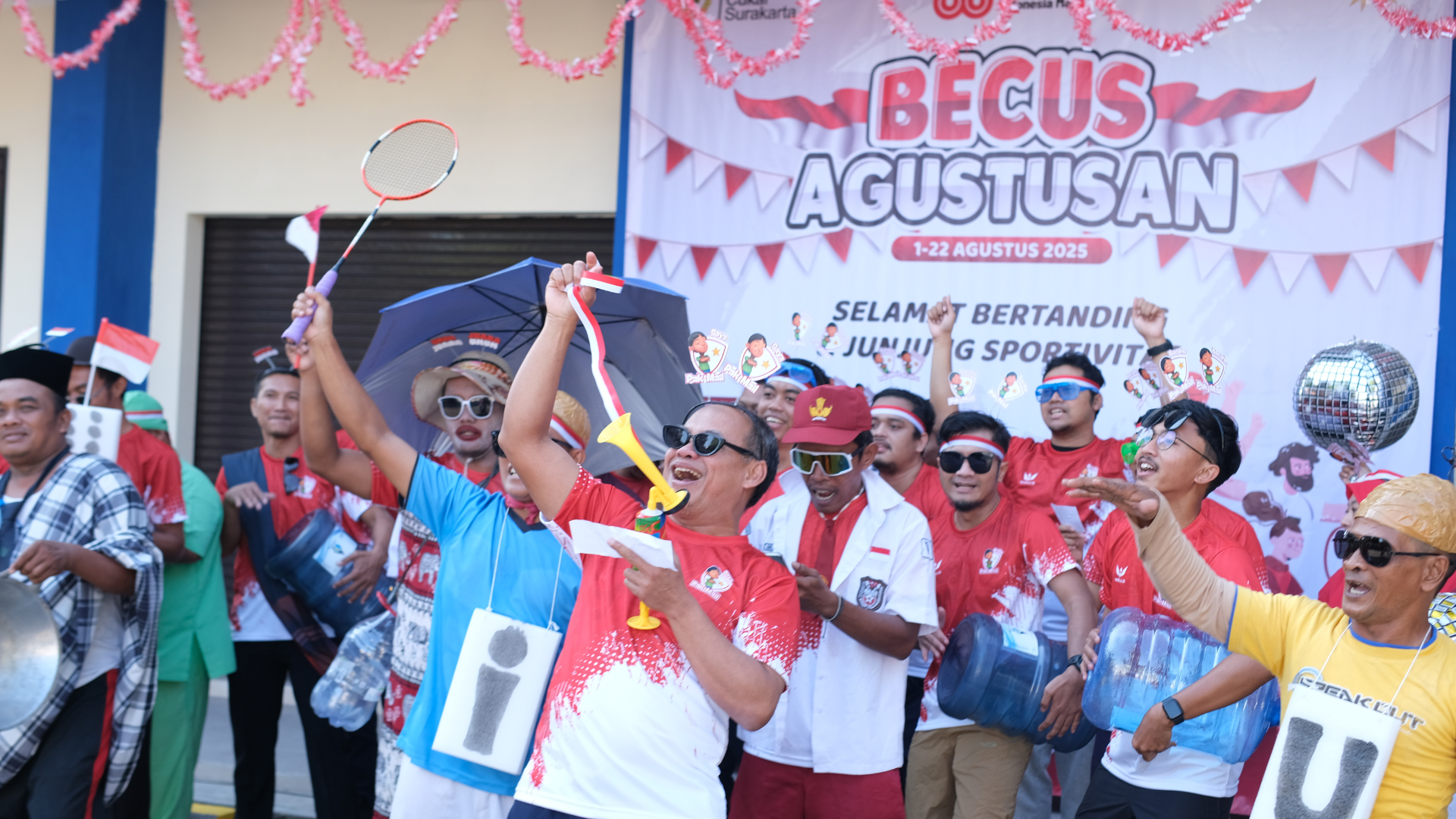 Kemeriahan Pembukaan Peringatan HUT RI ke-80