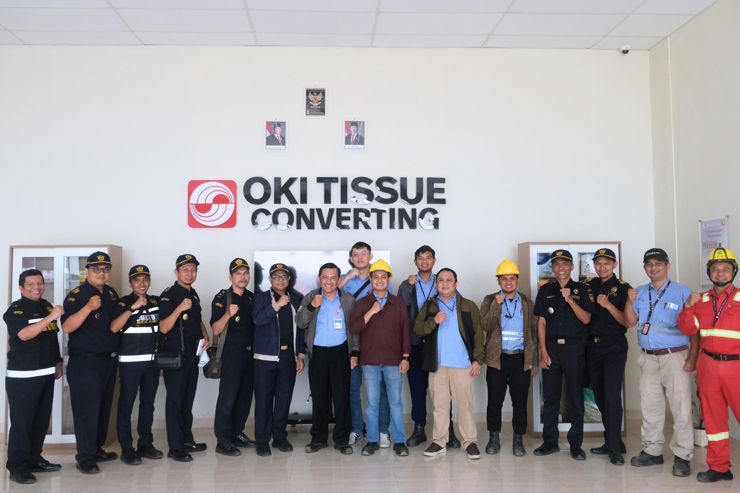 Bea Cukai Berikan Asistensi dan Pelayanan kepada PT OKI Pulp and Paper Mills selaku Perusahaan AEO