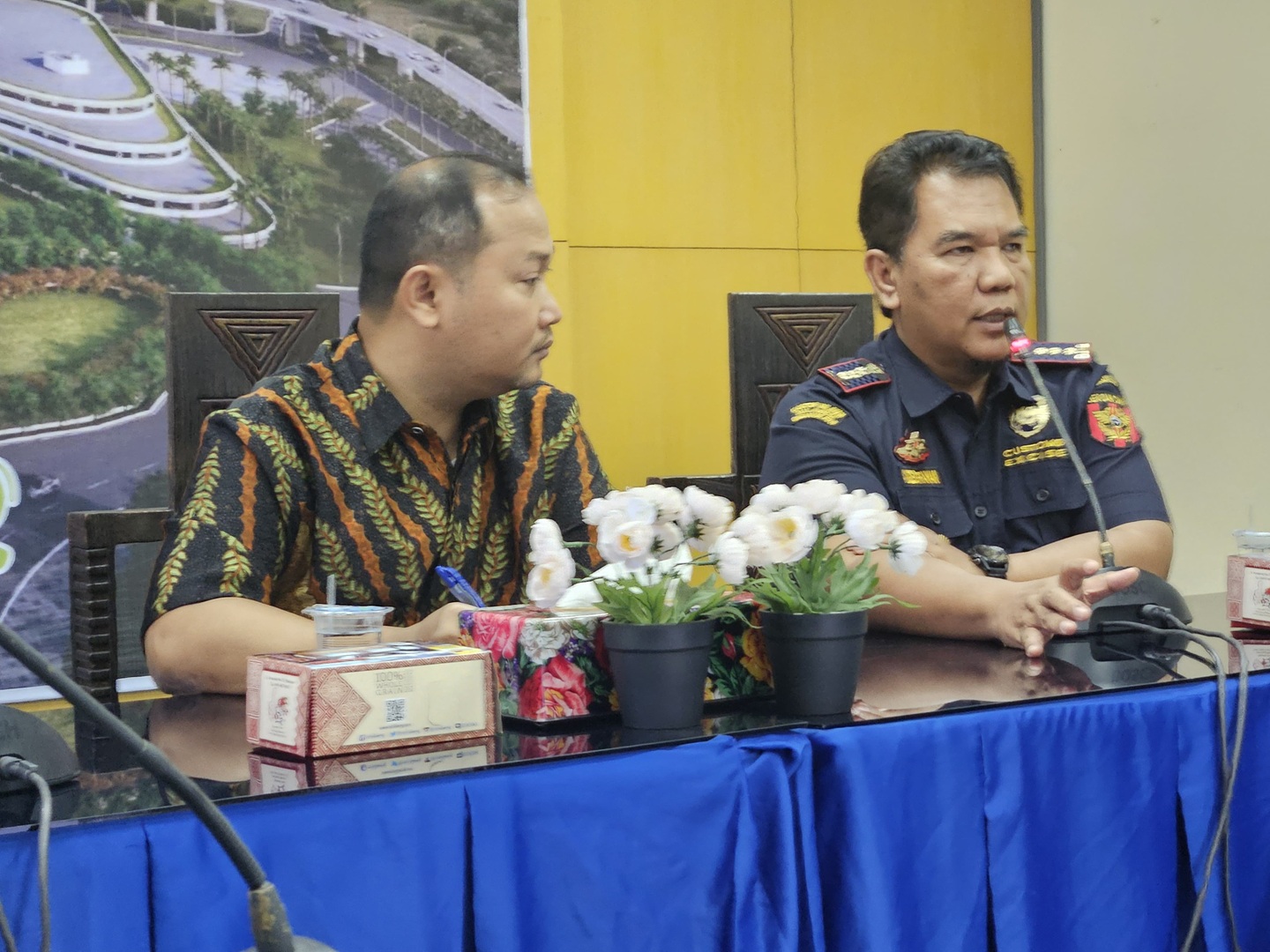 Koordinasi Kesiapan Operasional Terminal Baru Internasional Bandara Internasional Sultan Hasanuddin.