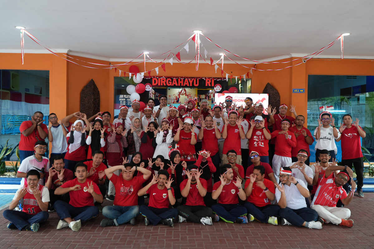 peringatan HUT ke-80 Kemerdekaan RI Kanwil DJBC Kalbagtim