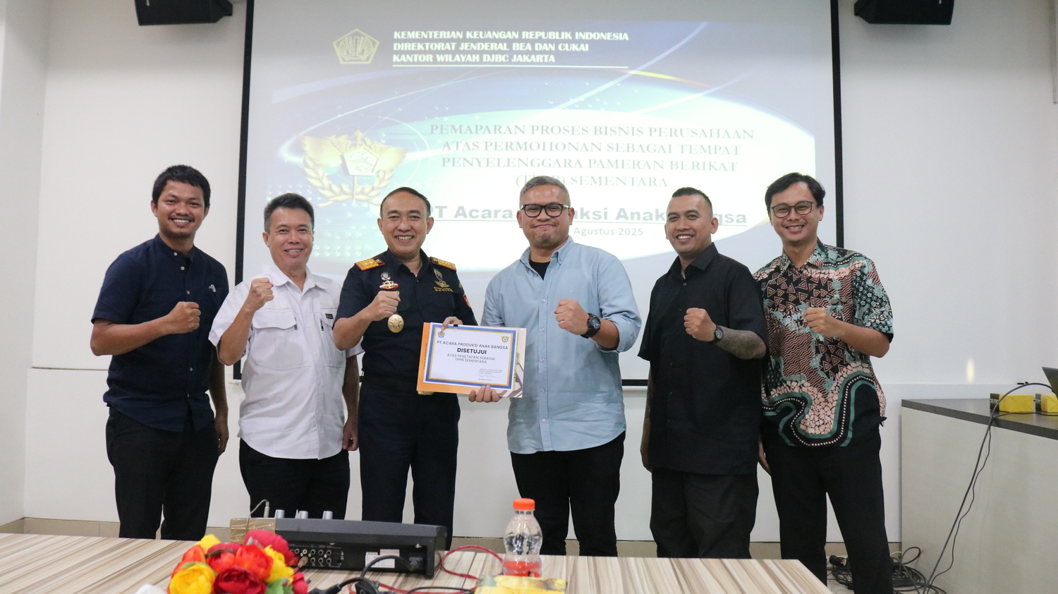 Dukung Dunia Usaha, Bea Cukai Kanwil Jakarta Berikan Fasilitas Tempat Penyelenggaraan Pameran Berikat Sementara