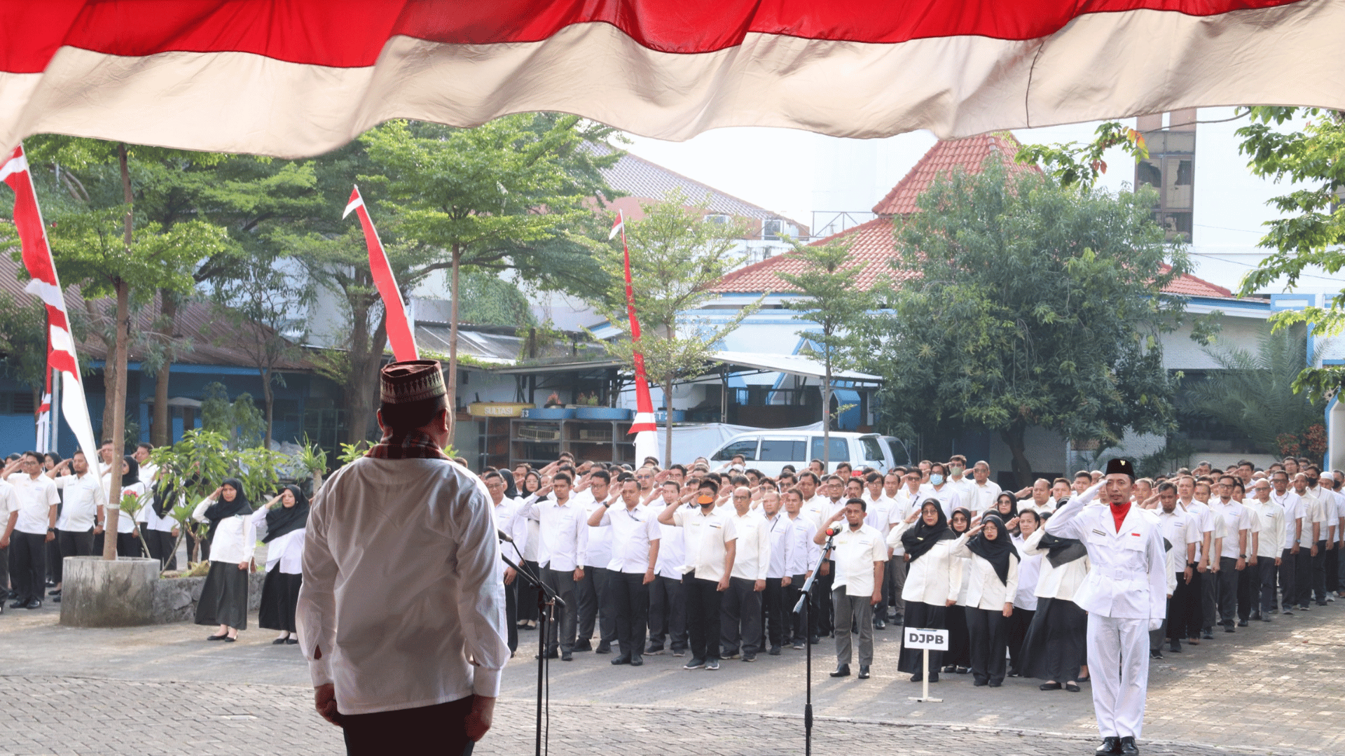 Kemenkeu Jateng Gelar Upacara HUT ke-80 RI di GKN II Semarang