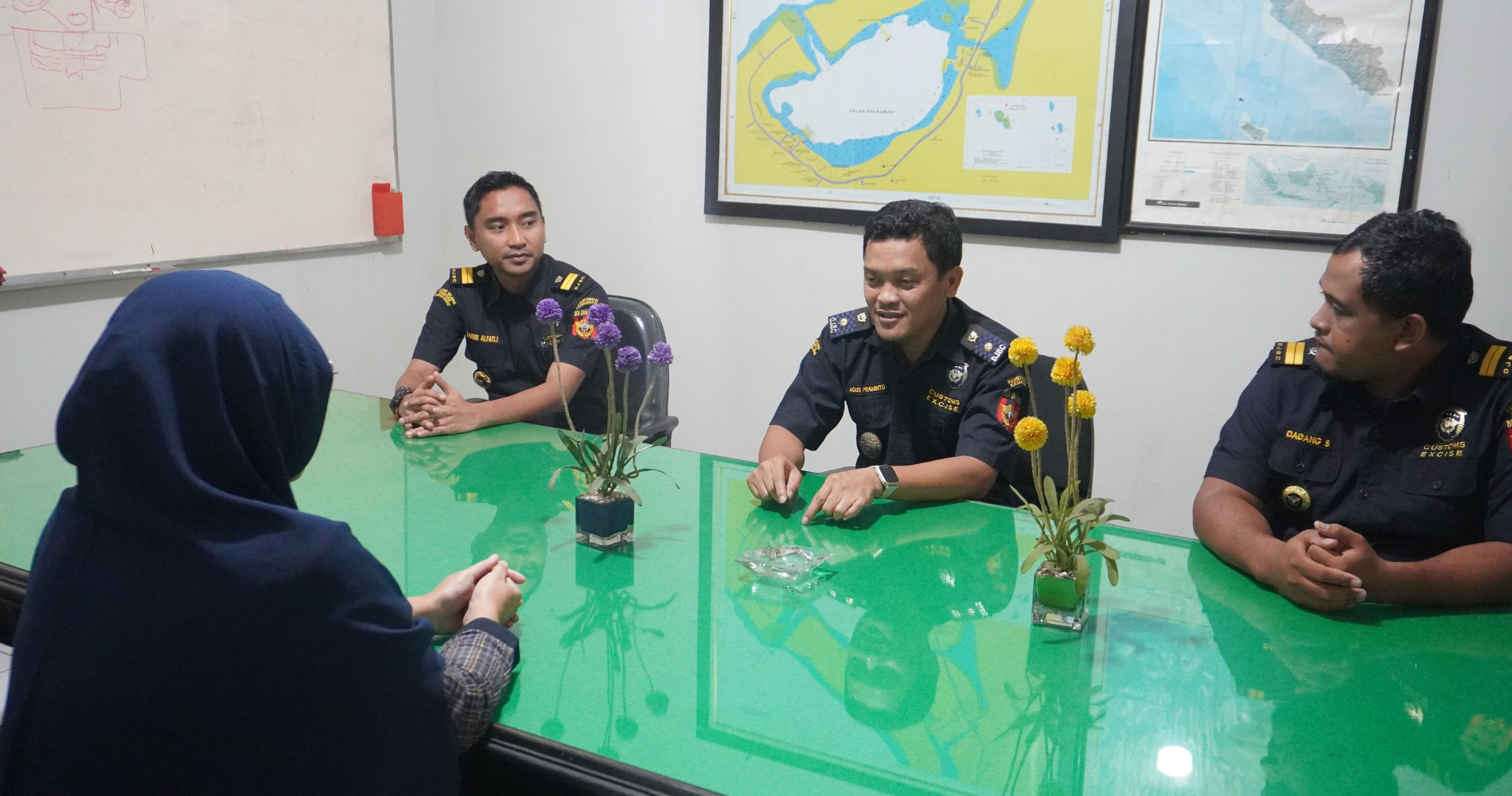 Bea Cukai Bengkulu Lakukan Customs Visit Customer (CVC)