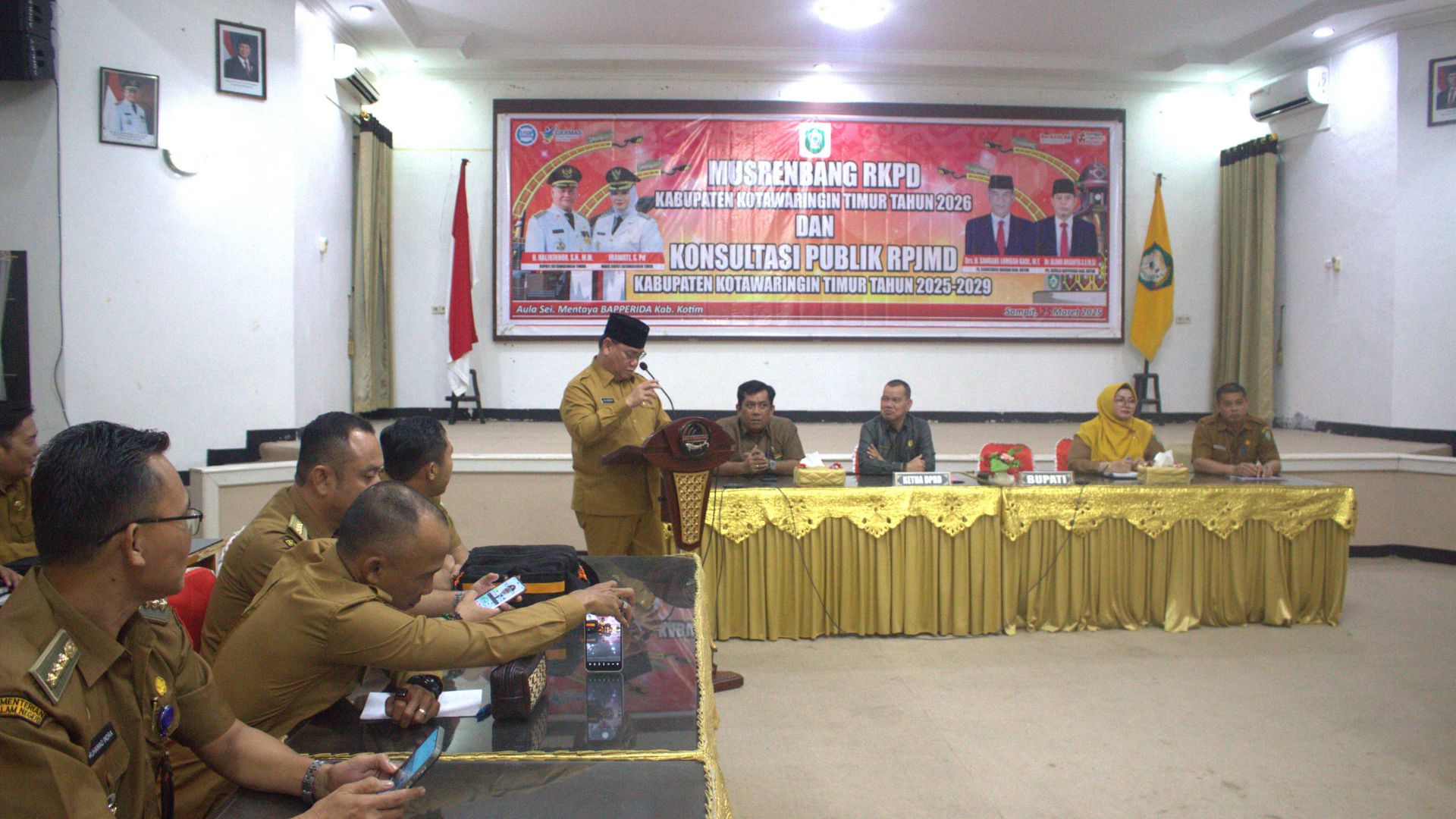 Bea Cukai Sampit Mengikuti Musrenbang Dengan Pemerintah Daerah Kotawaringin Timur