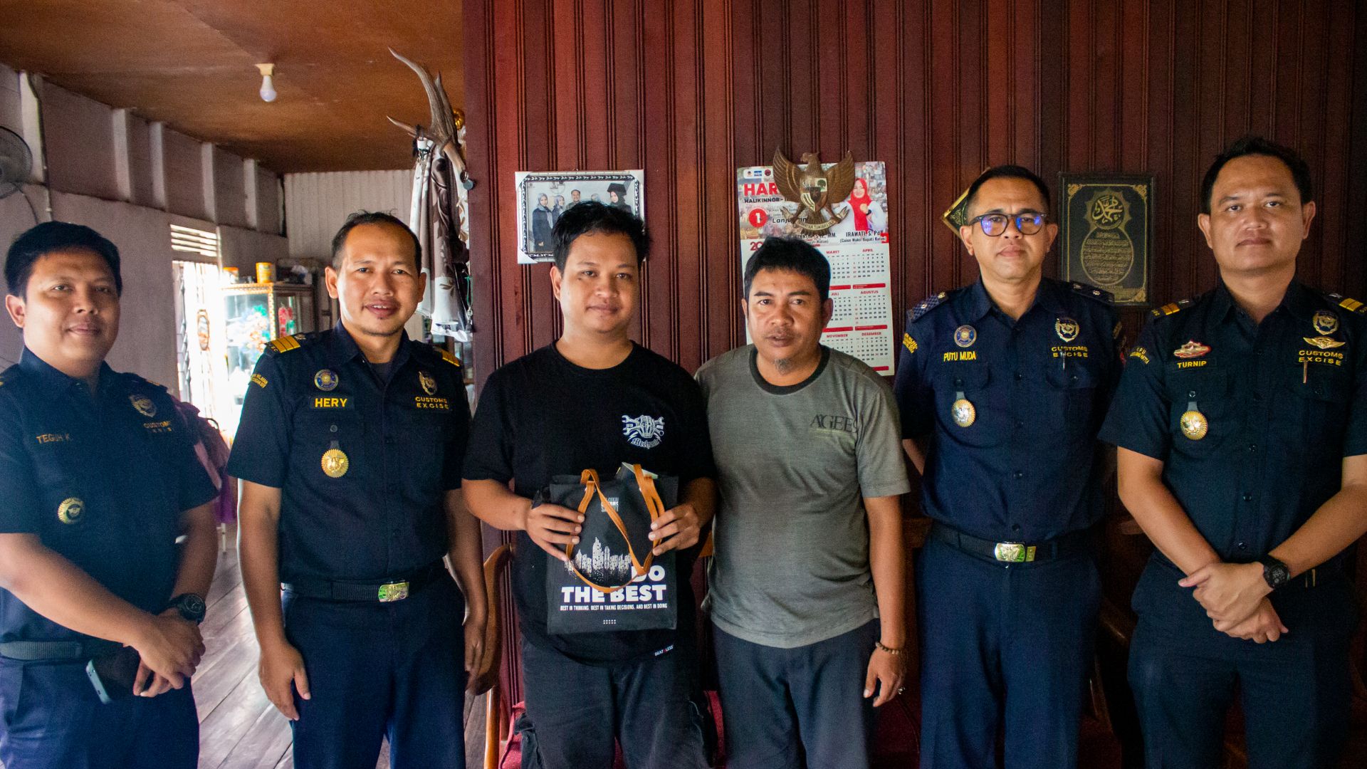 Bea Cukai Melaksanakan Asistensi UMKM Koperasi Perkebunan Kelapa Sawit Pambelum Itah Lewu Tangar