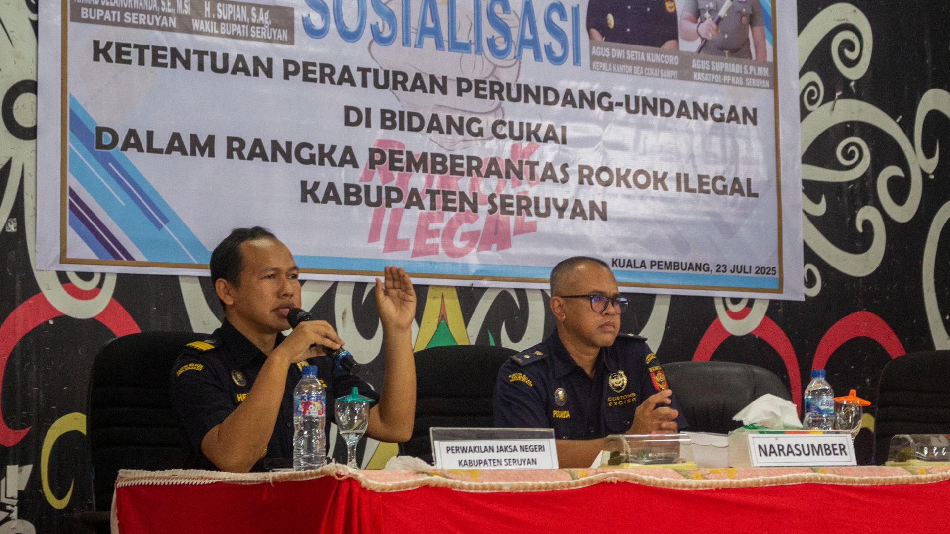 Sosialisasi Ketentuan Peraturan Perundang-Undangan di Bidang Cukai 