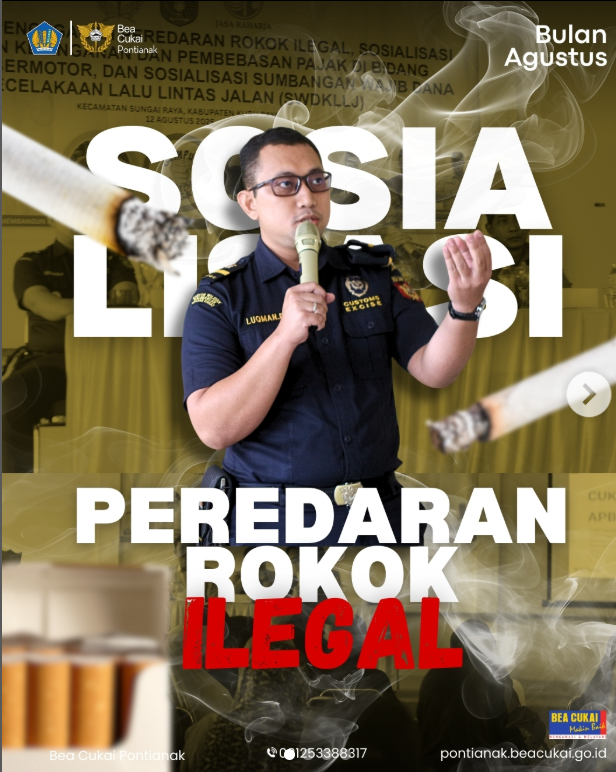 Sosialisasi Pencegahan Peredaran Rokok Ilegal