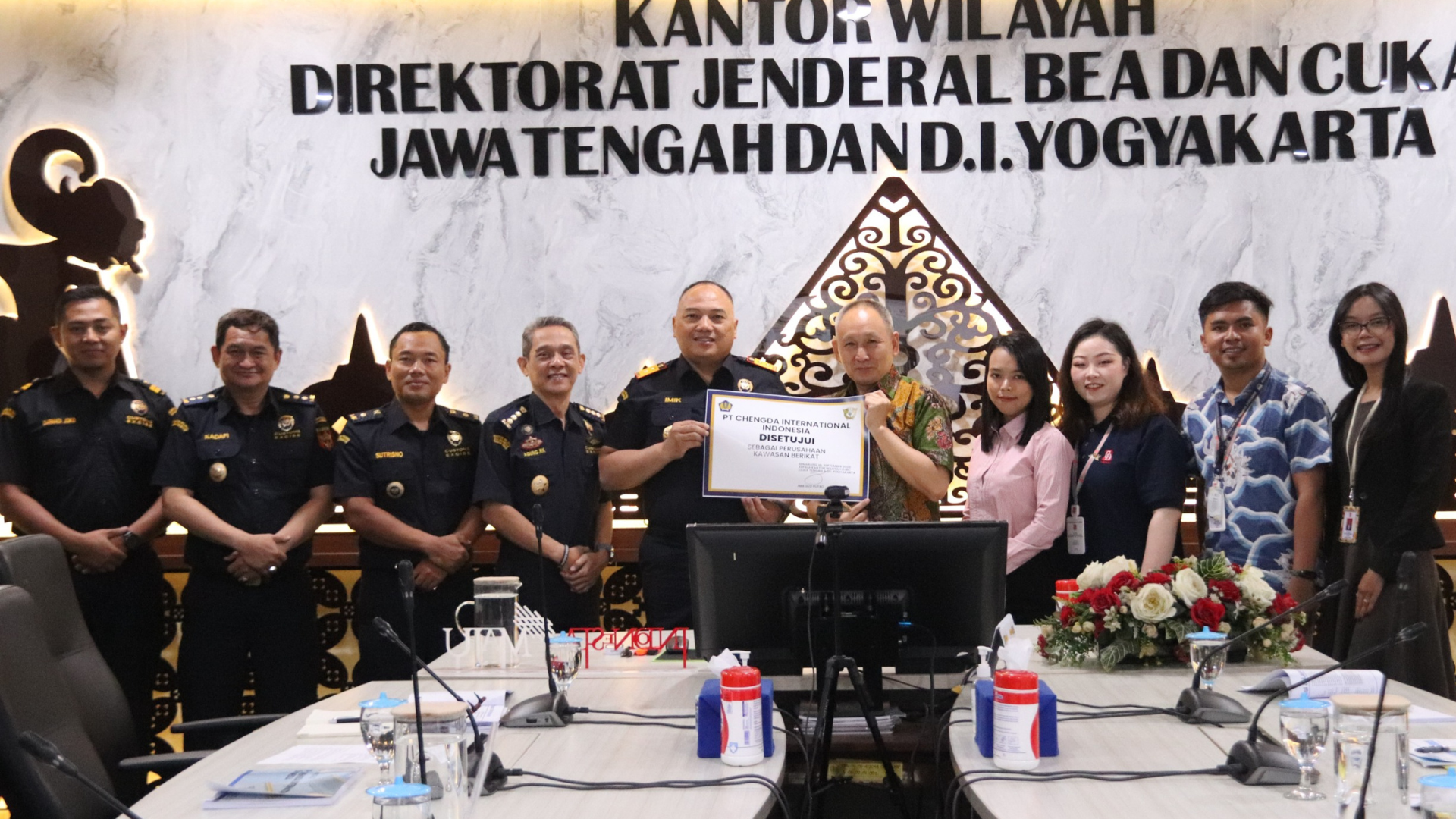 Dorong Ekspor dan Serap Ribuan Tenaga Kerja, Bea Cukai Fasilitasi PT Chengda International Indonesia Dengan Kawasan Berikat