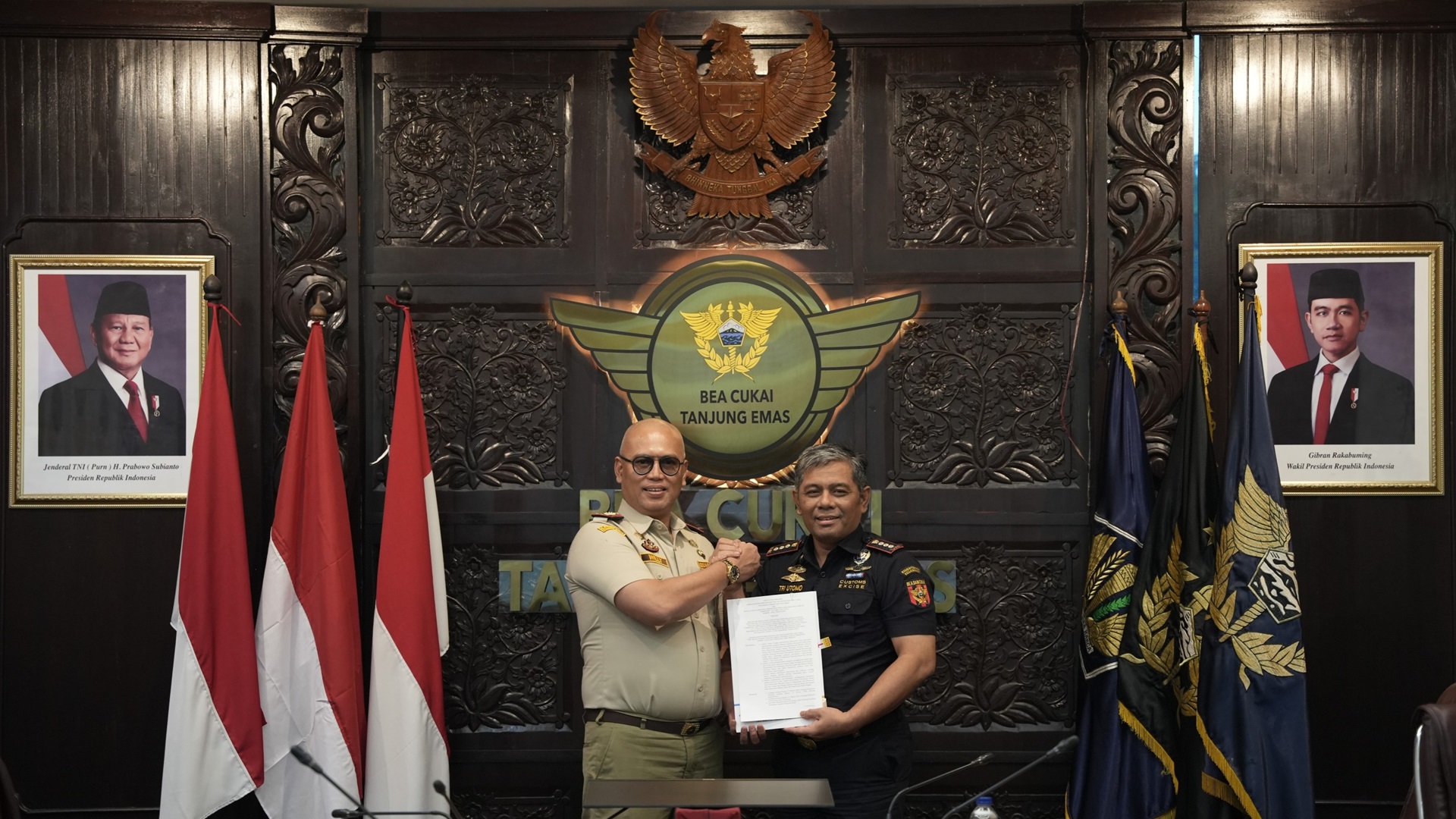 Bea Cukai Tanjung Emas dan Karantina Perkuat Sinergi lewat Monitoring SSm Ekspor