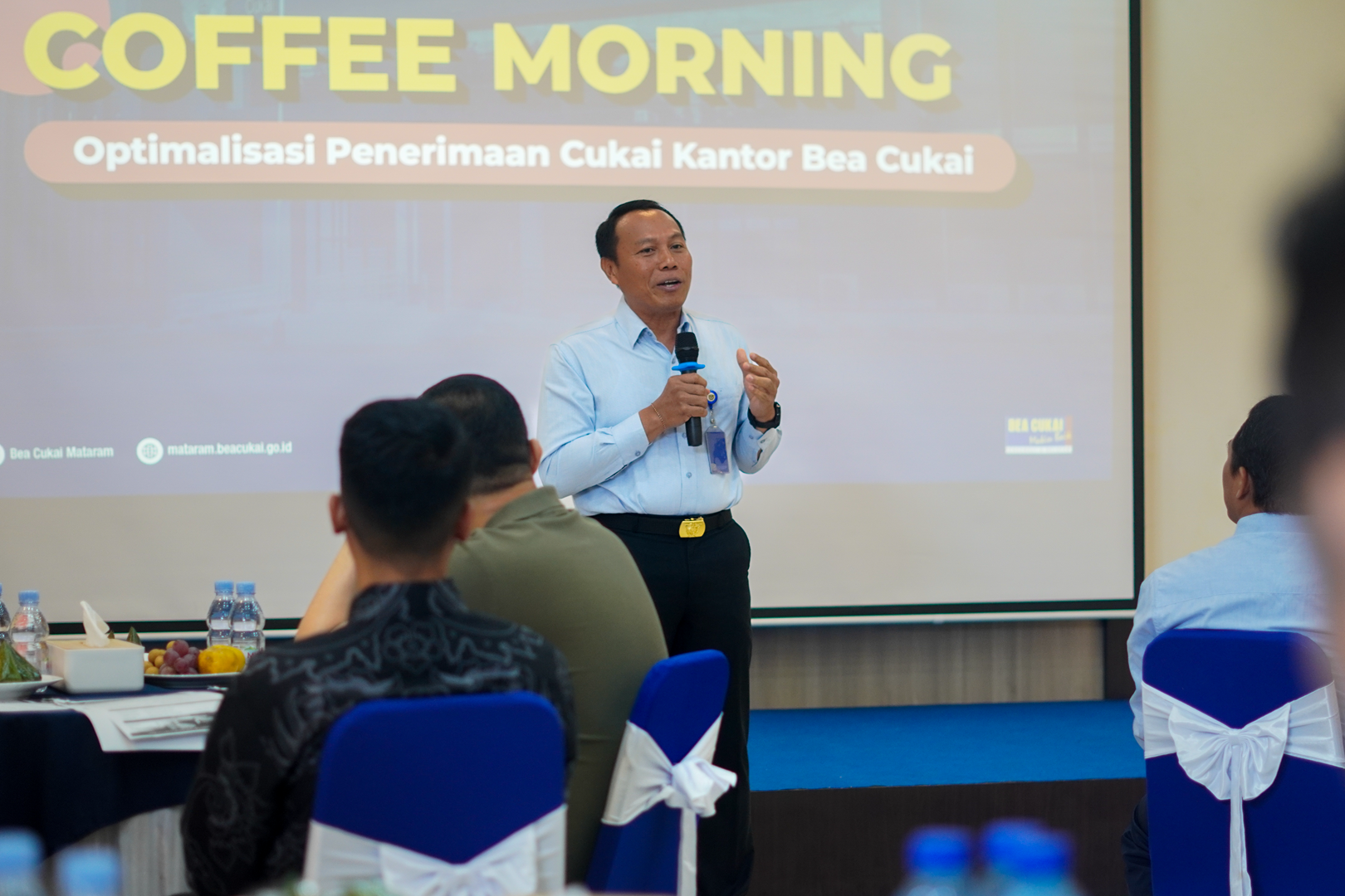 Coffee Morning Optimalisasi Penerimaan Cukai Bersama Pengguna Jasa