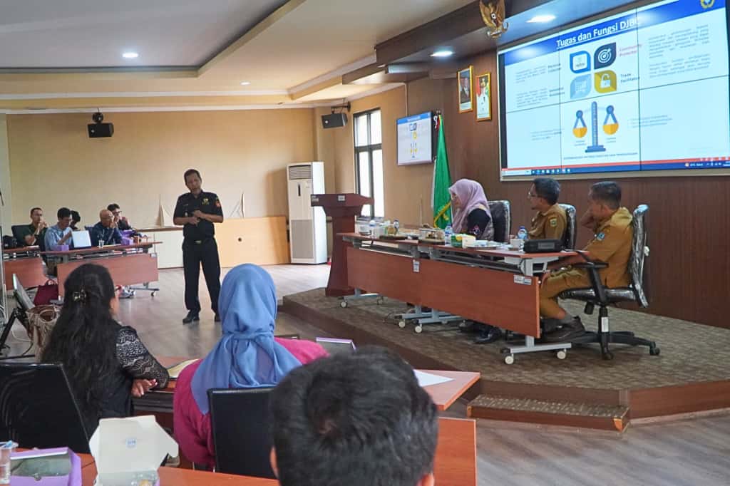 Bea Cukai Bersama Disperindag Provinsi Banten,  Ajak Pelaku Usaha Perluas Pasar Global