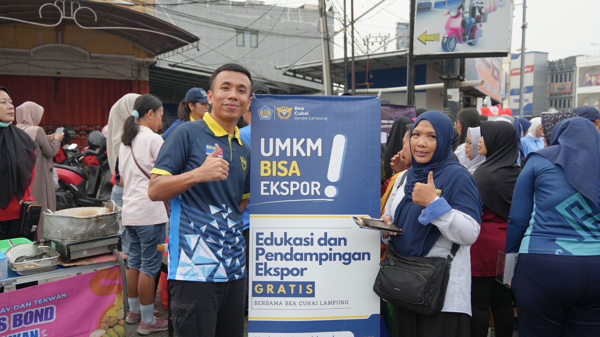 Dalam Upaya Mengenalkan Tugas dan Fungsi Bea Cukai, Bea Cukai Lampung Kembali Turun ke Masyarakat Melalui Acara Customs On The Street