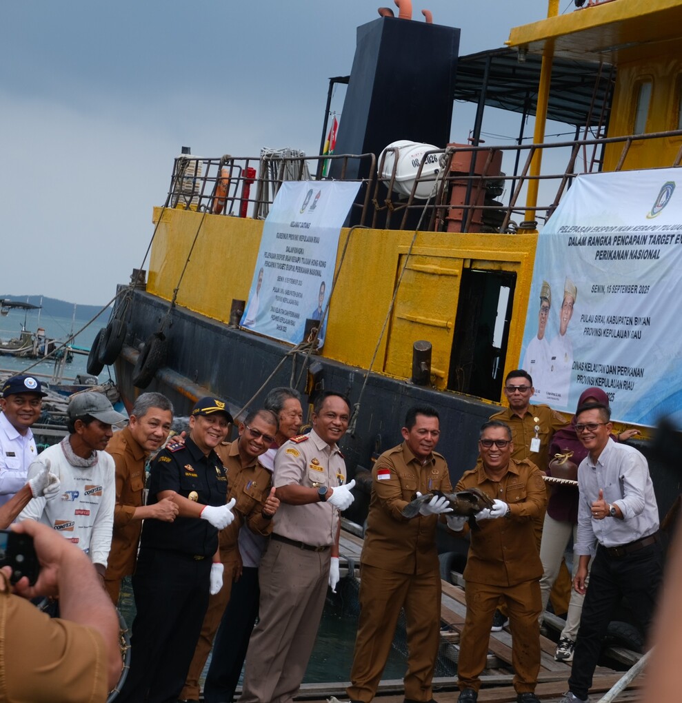 Pelepasan Ekspor Kerapu tujuan Hong Kong