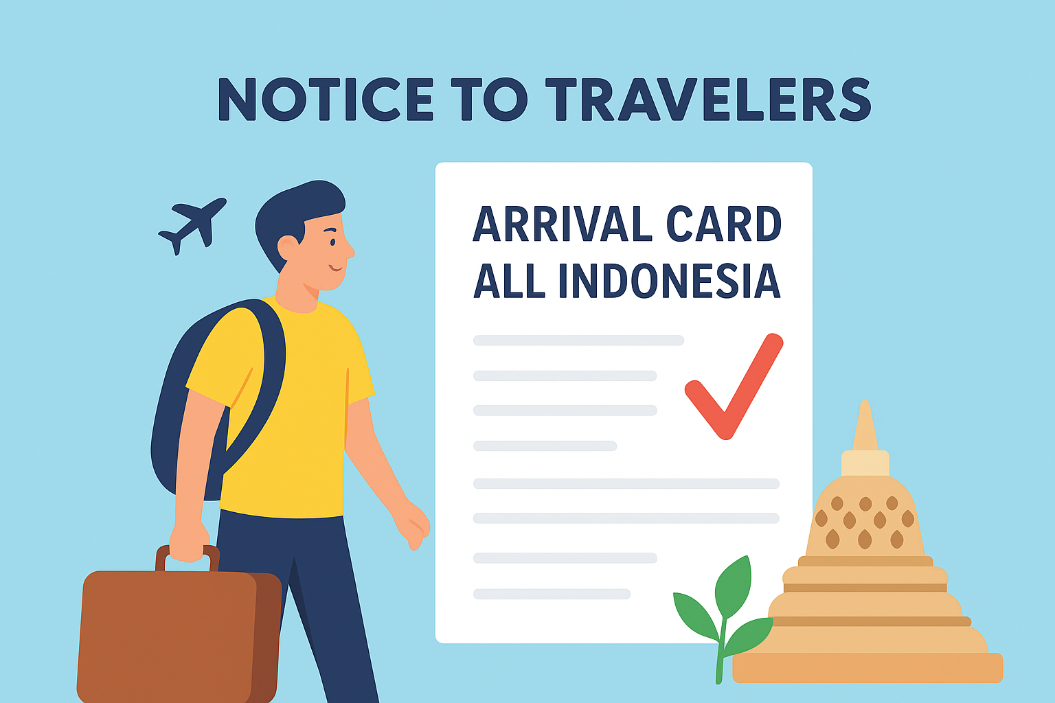 Sistem All Indonesia Permudah Kedatangan Penumpang Internasional