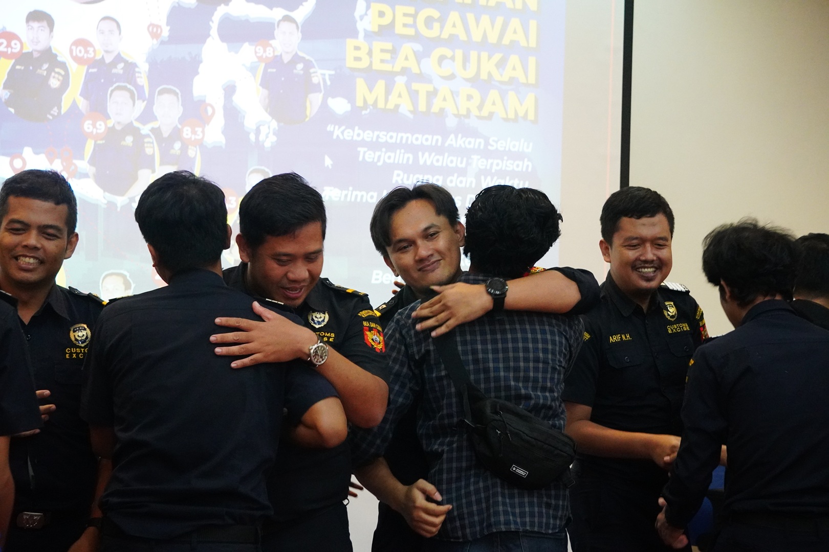 Perpisahan Pegawai Bea Cukai Mataram