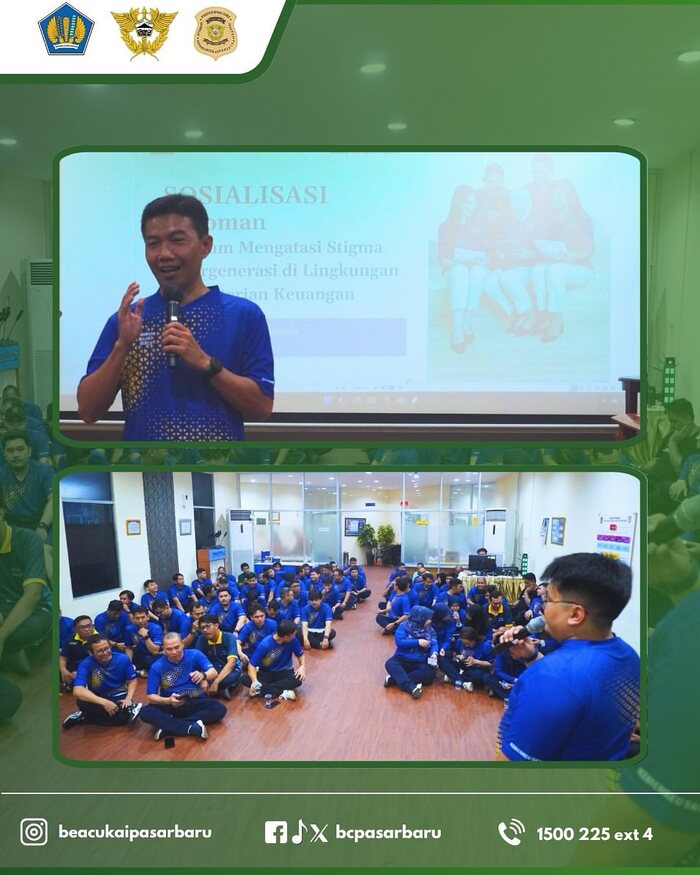 Bea Cukai Kantor Pos Pasar Baru Gelar Bimbingan Mental untuk Penguatan Integritas Pegawai