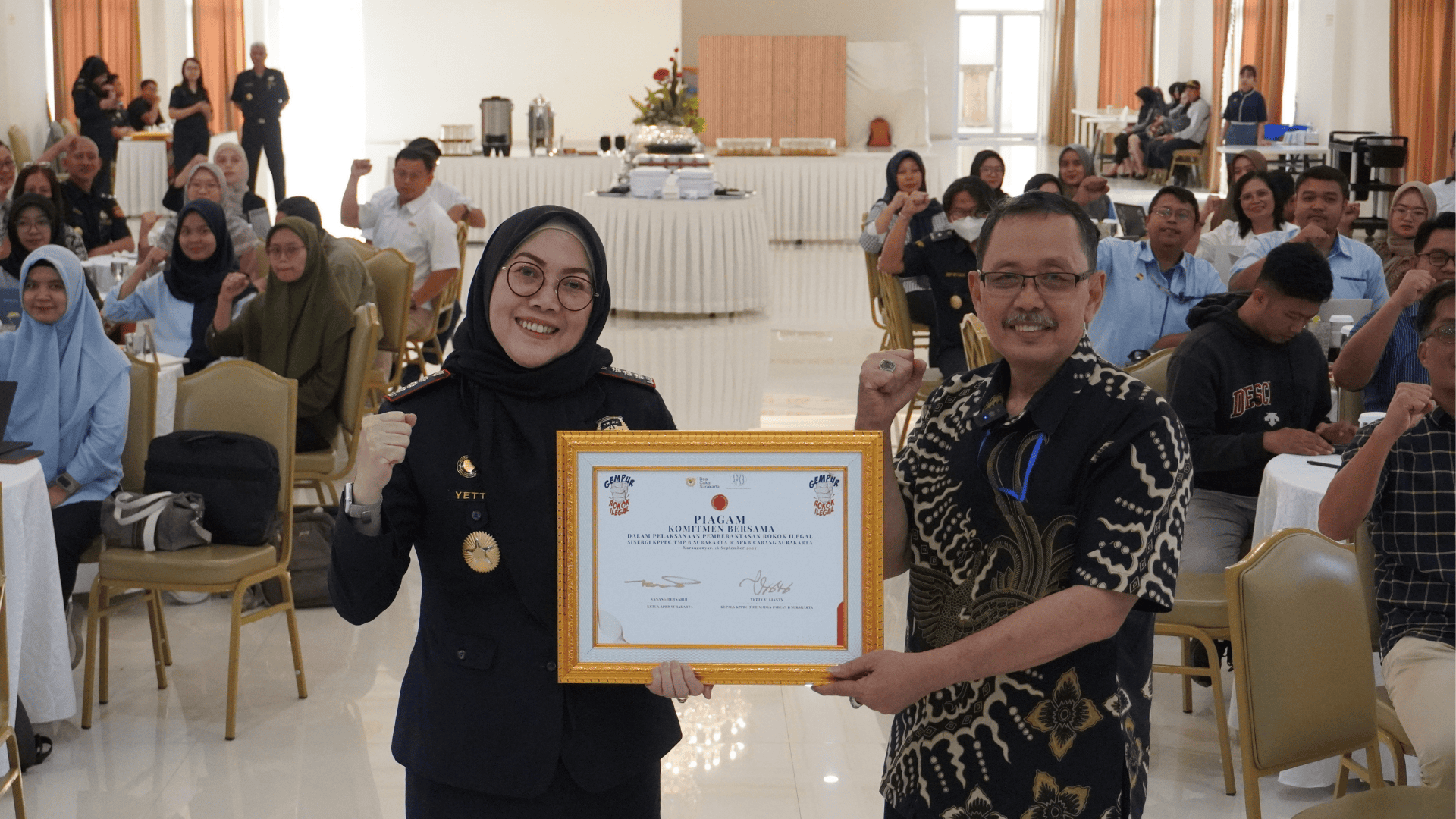 Bea Cukai Surakarta Gandeng Kawasan Berikat Berantas Rokok Ilegal