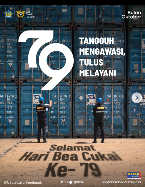 Selamat Hari Bea Cukai Ke- 79