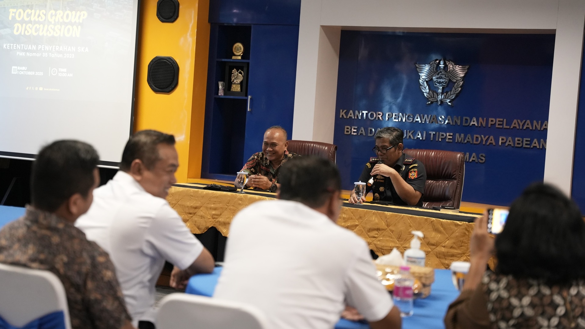 Bea Cukai Tanjung Emas Bersama Kanwil DJBC Jateng dan DIY dan ALFI Jateng-DIY Bahas Solusi Keterlambatan Penyerahan SKA