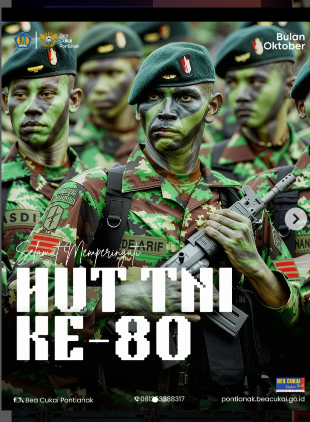 Selamat HUT TNI ke-80