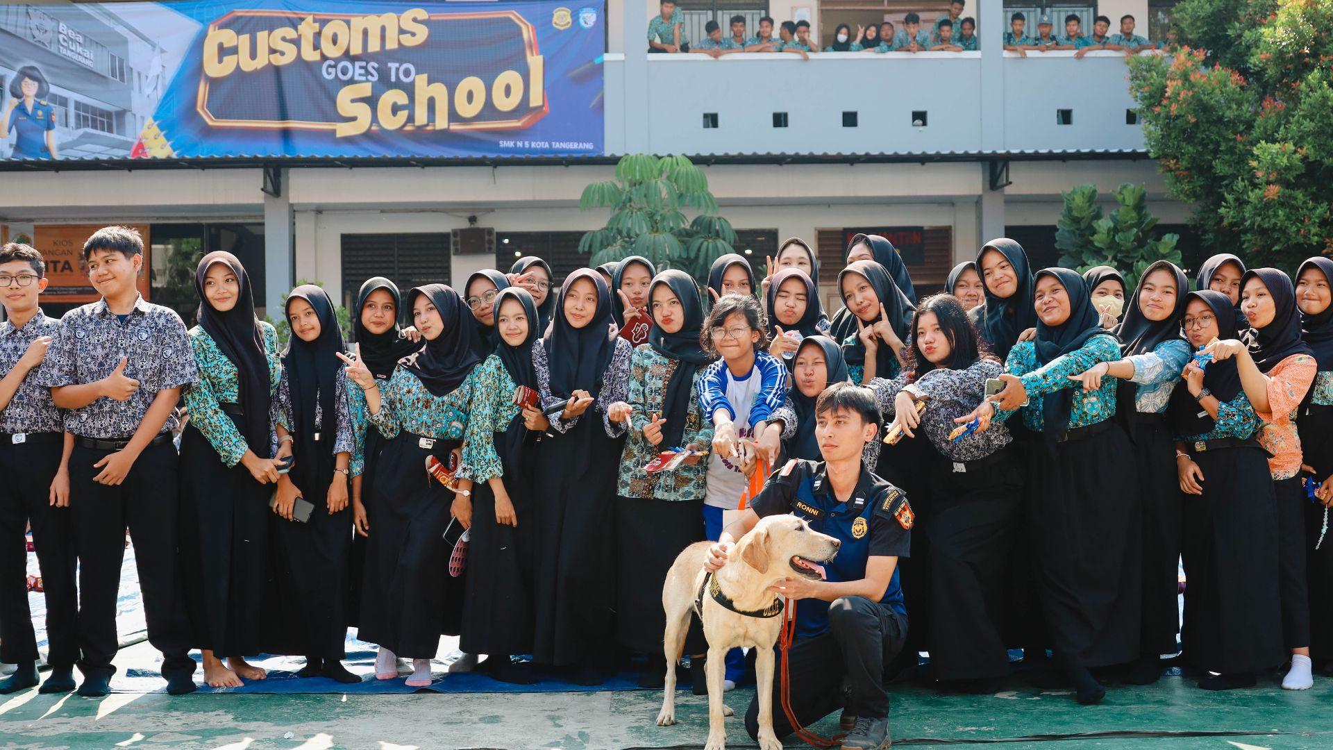 Bea Cukai Tangerang Gelar Customs Goes To School di SMKN 5 Kota Tangerang