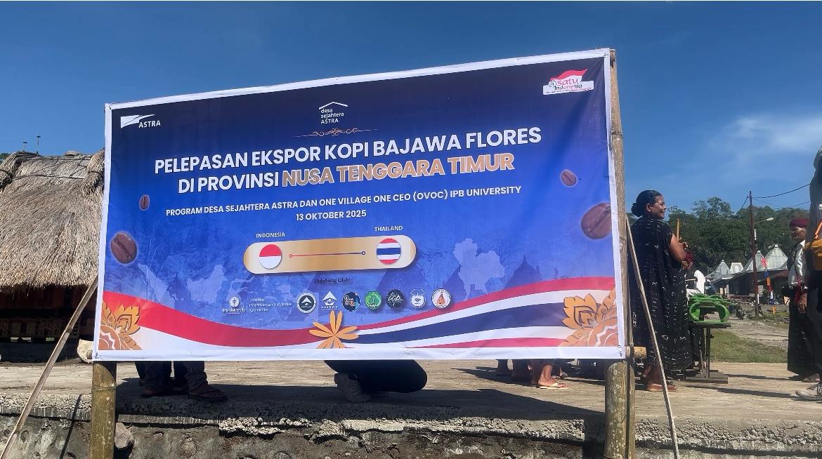 Pelepasan Ekspor Kopi Bajawa ke Thailand