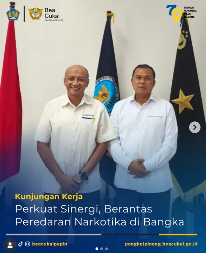Bea Cukai Pangkalpinang Perkuat Sinergi Berantas NPP