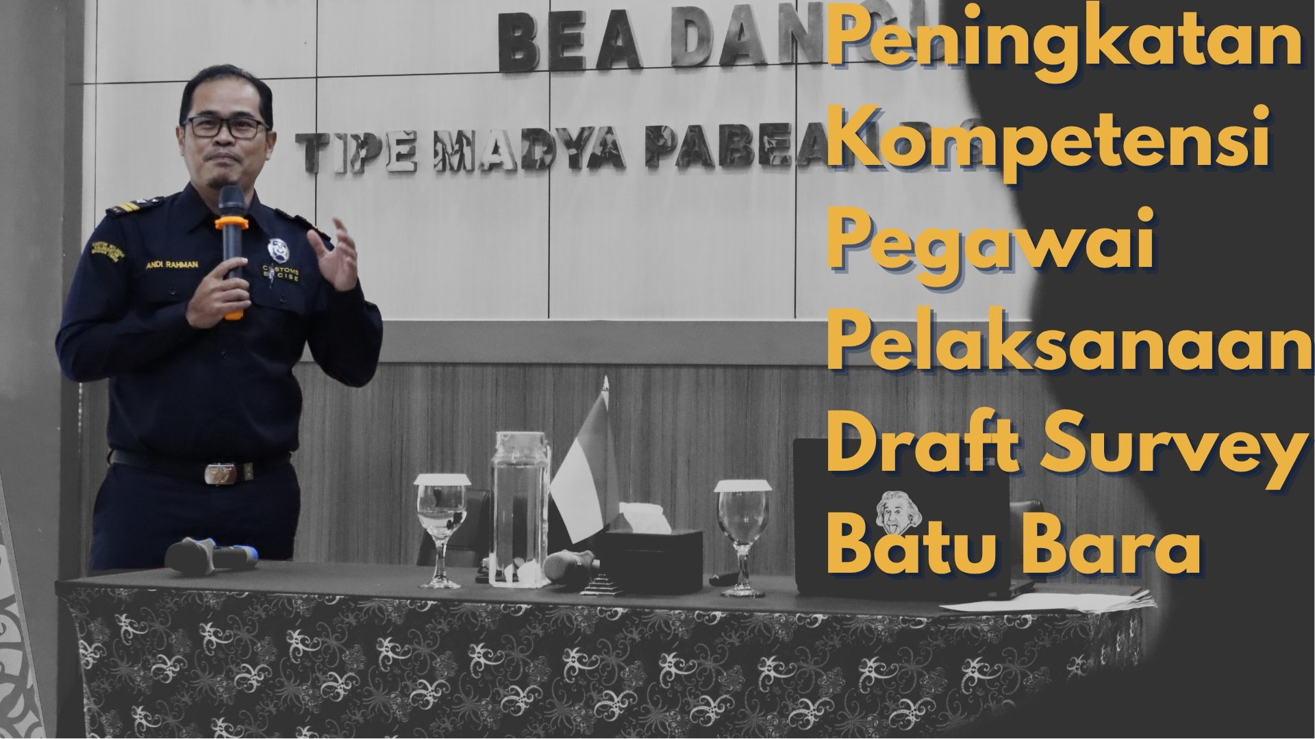 Peningkatan Kompetensi Pegawai Pelaksanaan Draft Survey untuk Barang Ekspor Curah