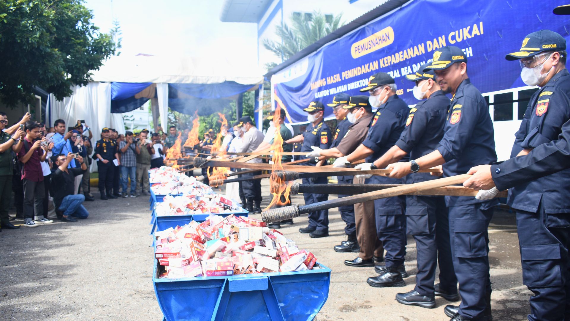 Sinergi Bea Cukai dan Forkopimda Aceh Perkuat Pengawasan: Dirjen Bea Cukai Apresiasi Penindakan dan Rilis Barang Bukti