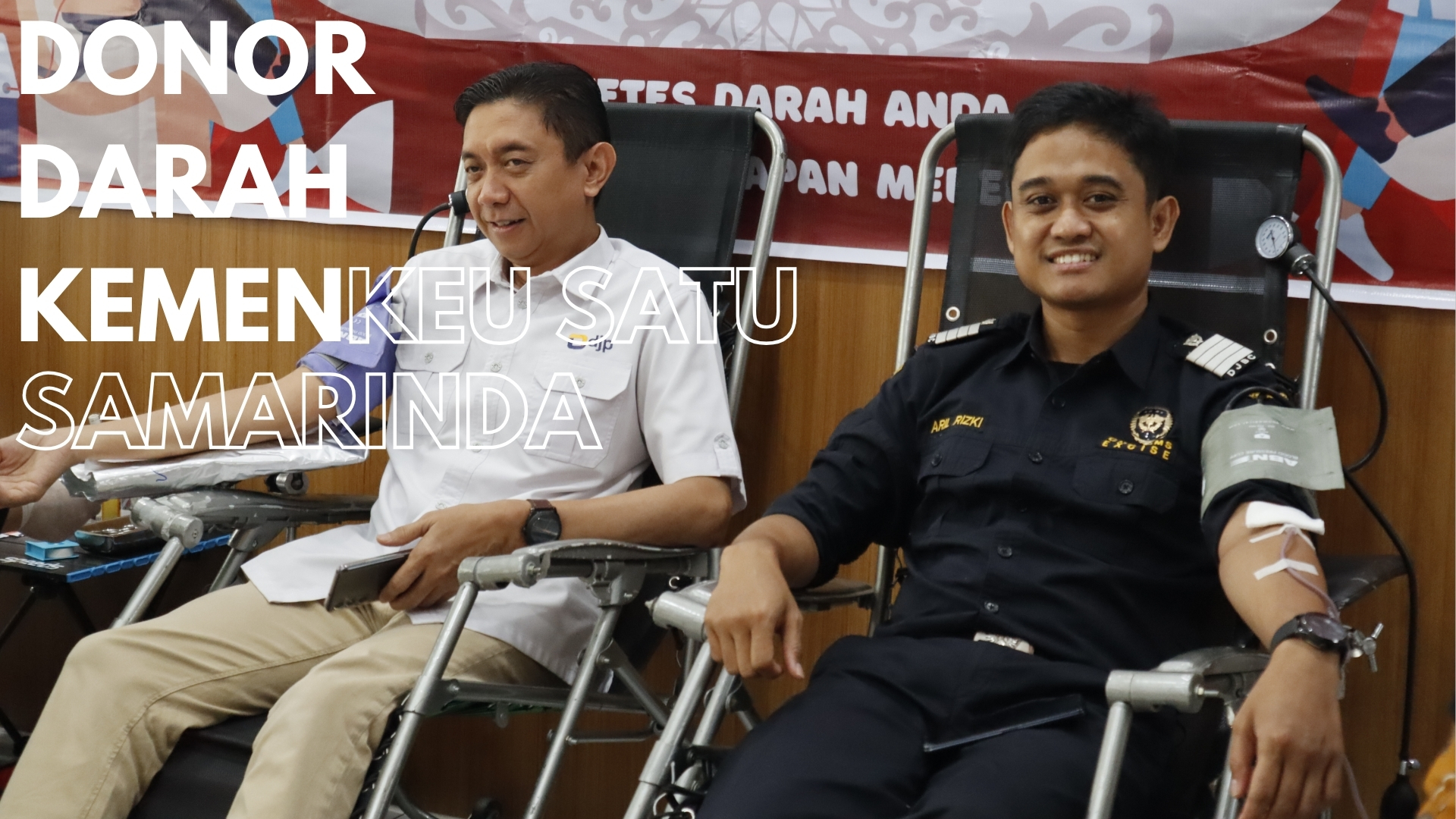 Donor Darah Kemenkeu Satu Samarinda Memperingati HORI ke-79