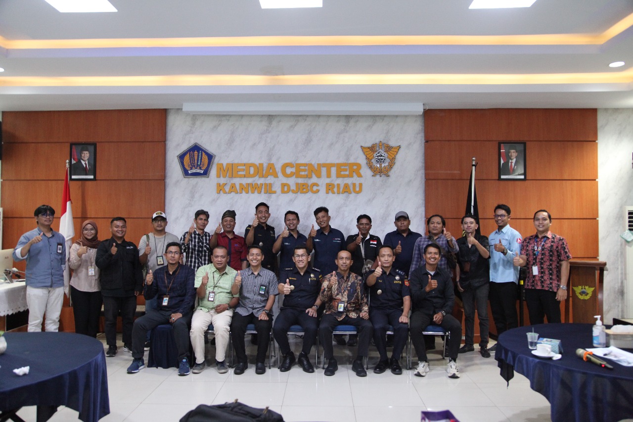 PERERAT SINERGI, BEA CUKAI RIAU GELAR MEDIA GATHERING BERSAMA INSAN PERS PEKANBARU DAN SEKITARNYA